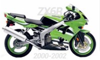 00-02 ZX6R Carenado