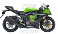 13-18 ZX6R Carenado