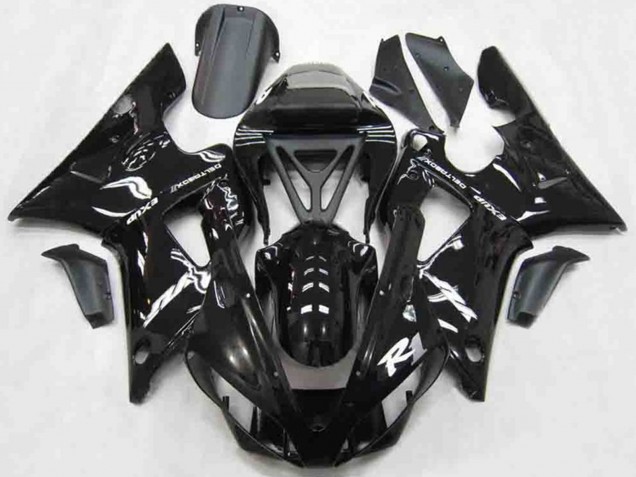 00-01 Estilo Negro Brillante R1 Carenados Moto 00-01 Estilo Negro Brillante R1 Carenados Moto