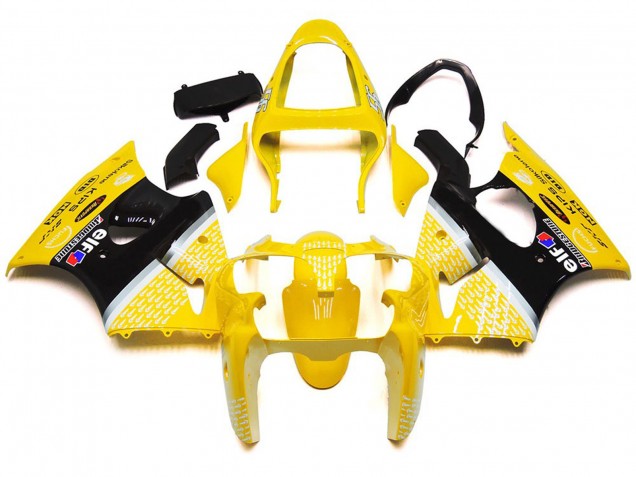 00-02 Amarillo Brillante 1 ZX6R Carenados Moto 00-02 Amarillo Brillante 1 ZX6R Carenados Moto