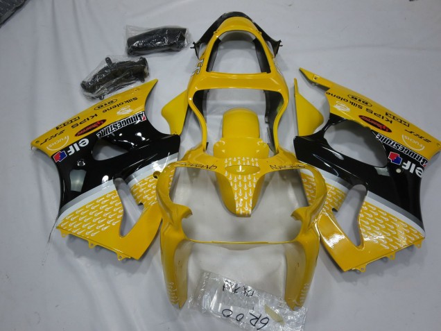 00-02 Amarillo Elf ZX6R Carenados Moto 00-02 Amarillo Elf ZX6R Carenados Moto