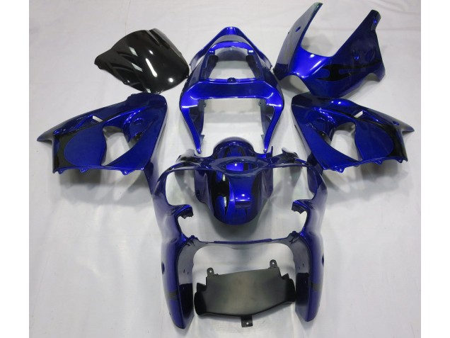 00-02 Azúl Metálico ZX6R Carenados Moto