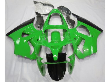 00-02 Verde Brillante & Negro ZX6R Carenados Moto