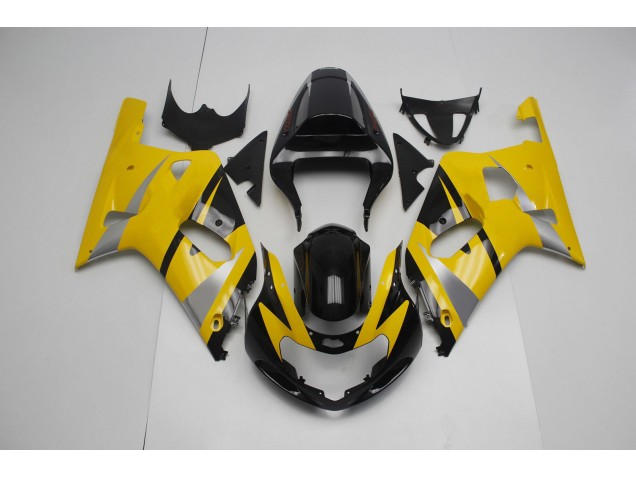 01-03 Amarillo & Negro GSXR 600-750 Carenados Moto 01-03 Amarillo & Negro GSXR 600-750 Carenados Moto