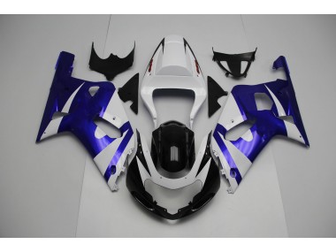 01-03 Blanco & Azul GSXR 600-750 Carenados Moto