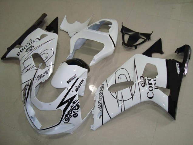 01-03 Blanco Corona GSXR 600-750 Carenados Moto 01-03 Blanco Corona GSXR 600-750 Carenados Moto