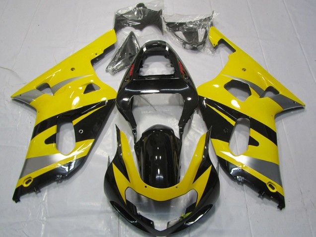 01-03 Estilo Amarillo OEM GSXR 600-750 Carenados Moto