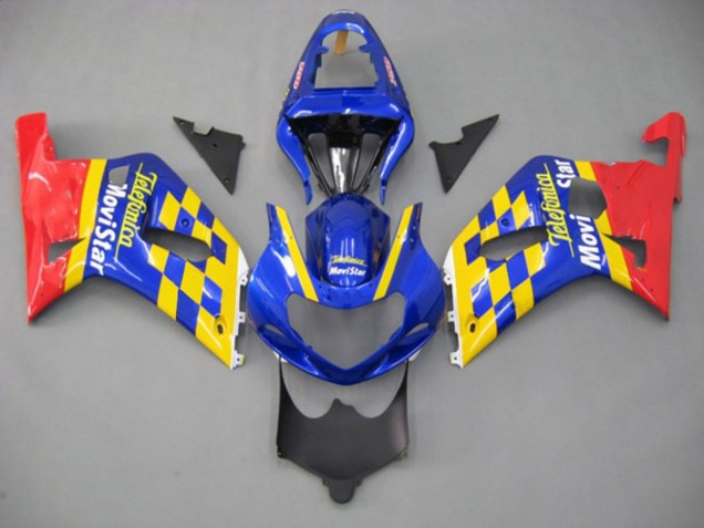01-03 Movistar GSXR 600-750 Carenados Moto 01-03 Movistar GSXR 600-750 Carenados Moto