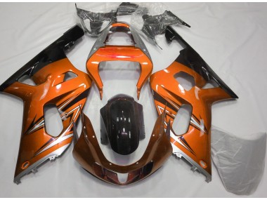 01-03 Naranja & Plata GSXR 600-750 Carenados Moto