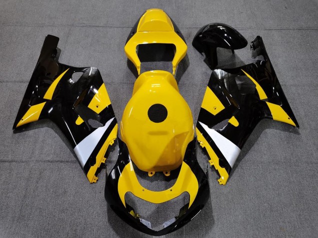01-03 Negro & Amarillo GSXR 600-750 Carenados Moto 01-03 Negro & Amarillo GSXR 600-750 Carenados Moto