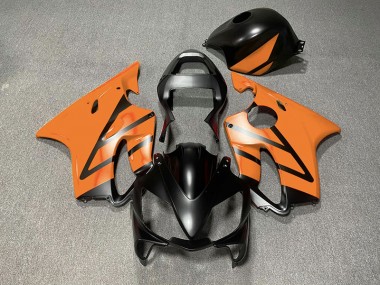 01-03 Negro Mate & Naranja CBR600 F4i Carenados Moto