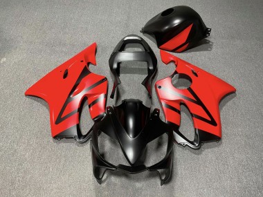 01-03 Negro Mate & Rojo CBR600 F4i Carenados Moto