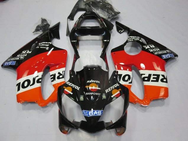 01-03 Negro Repsol CBR600 F4i Carenados Moto 01-03 Negro Repsol CBR600 F4i Carenados Moto