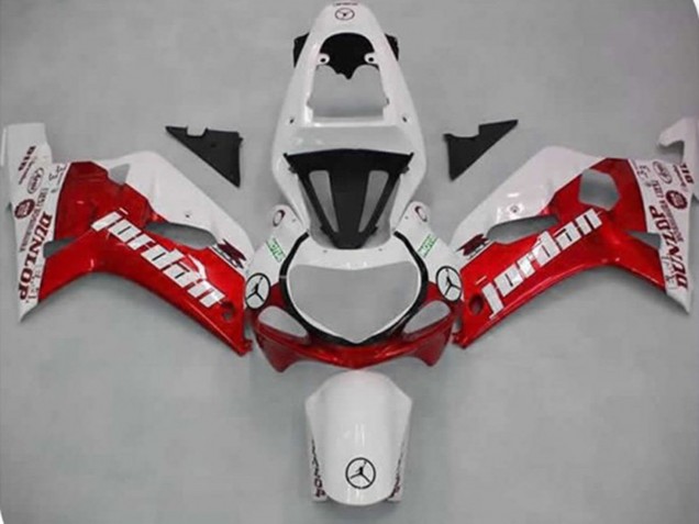 01-03 Rojo Jordan GSXR 600-750 Carenados Moto 01-03 Rojo Jordan GSXR 600-750 Carenados Moto