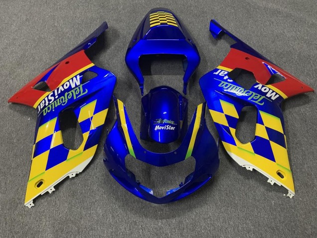 01-03 Telefonica GSXR 600-750 Carenados Moto 01-03 Telefonica GSXR 600-750 Carenados Moto