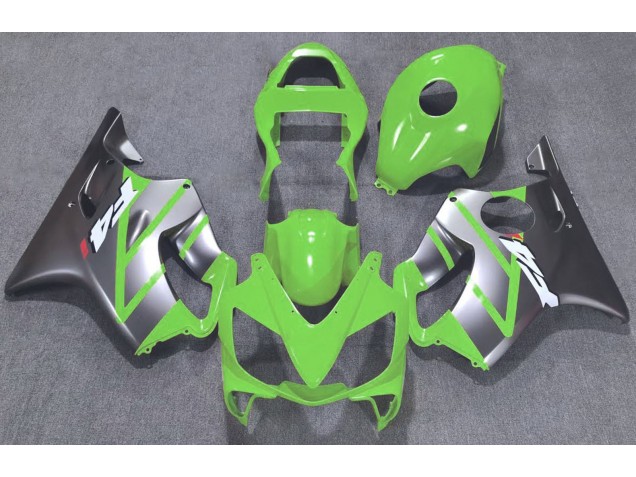 01-03 Verde & Plata Mate CBR600 F4i Carenados Moto 01-03 Verde & Plata Mate CBR600 F4i Carenados Moto