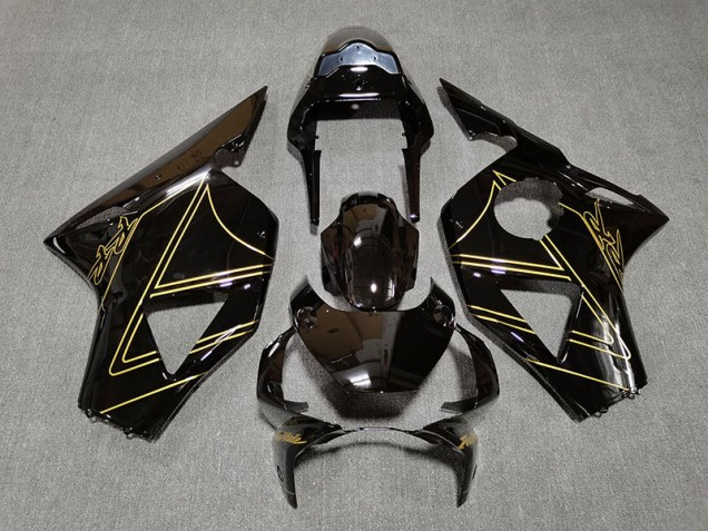 02-03 Negro Brillante & Dorado CBR954RR Carenados Moto 02-03 Negro Brillante & Dorado CBR954RR Carenados Moto
