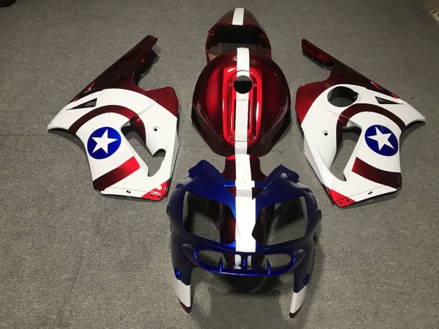 02-05 Capitan America ZX12R Carenados Moto
