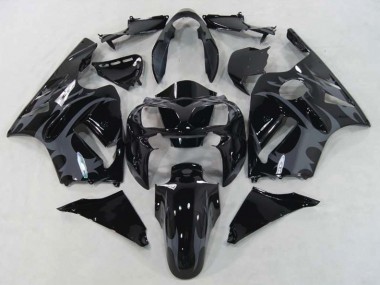 02-05 Negro Guerrero ZX12R Carenados Moto