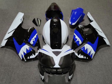 02-05 Tiburón Azul ZX12R Carenados Moto