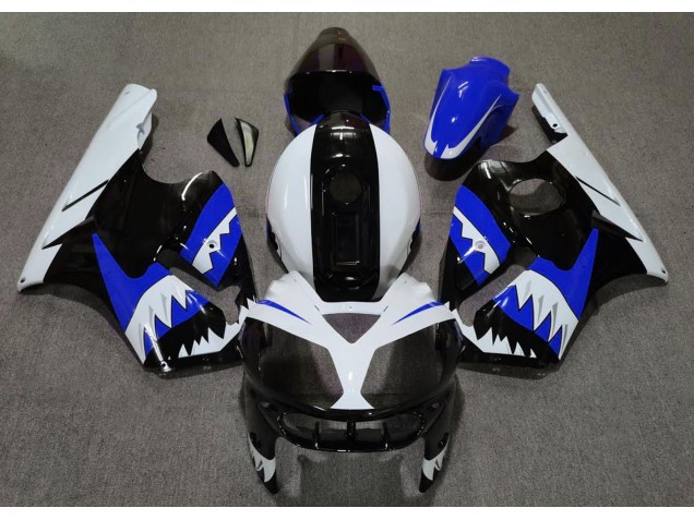 02-05 Tiburón Azul ZX12R Carenados Moto 02-05 Tiburón Azul ZX12R Carenados Moto