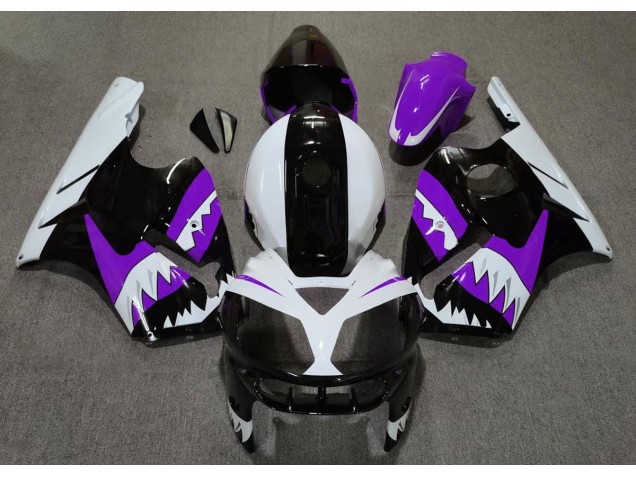 02-05 Tiburón Morado ZX12R Carenados Moto