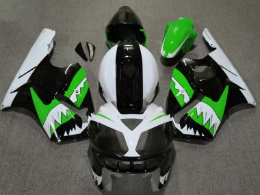 02-05 Tiburón Verde ZX12R Carenados Moto