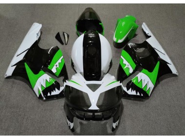 02-05 Tiburón Verde ZX12R Carenados Moto