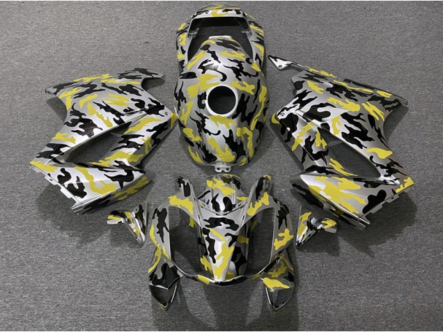 02-12 Amarillo Camuflaje VFR800 Carenados Moto