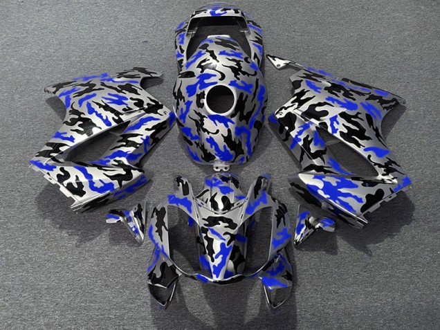 02-12 Azul Camuflaje VFR800 Carenados Moto 02-12 Azul Camuflaje VFR800 Carenados Moto