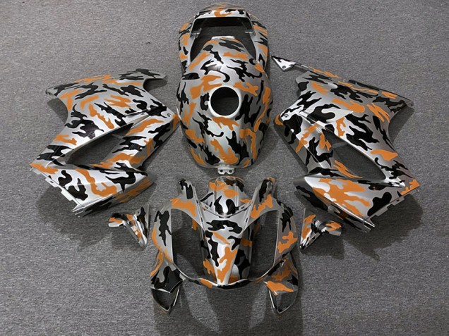 02-12 Naranja Camuflaje VFR800 Carenados Moto 02-12 Naranja Camuflaje VFR800 Carenados Moto