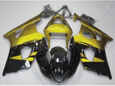 03-04 Amarillo Brillante & Negro GSXR 1000 Carenados Moto