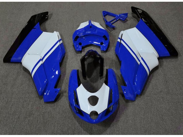 03-04 Azul Brillante & Blanco Ducati 749 999 Carenados Moto 03-04 Azul Brillante & Blanco Ducati 749 999 Carenados Moto