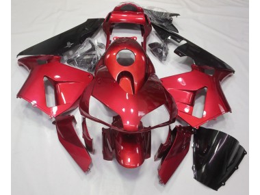 03-04 Caramelo Rojo Liso CBR600RR Carenados Moto