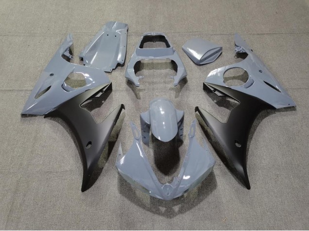 03-04 Gris & Negro Mate R6 Carenados Moto 03-04 Gris & Negro Mate R6 Carenados Moto