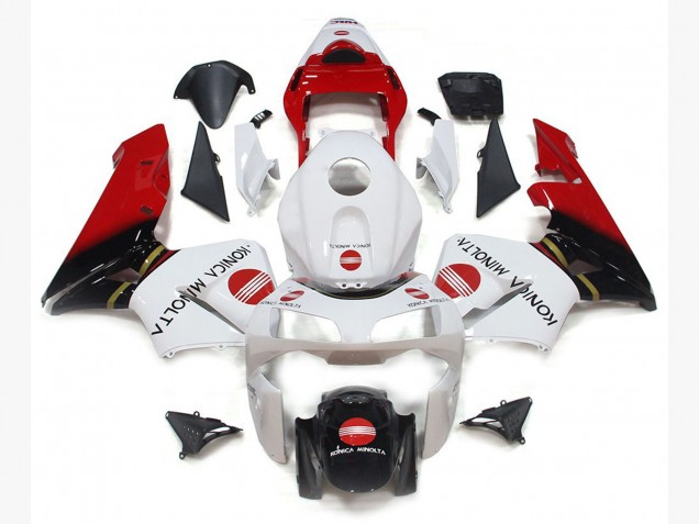 03-04 Konica Minolta Roja CBR600RR Carenados Moto 03-04 Konica Minolta Roja CBR600RR Carenados Moto