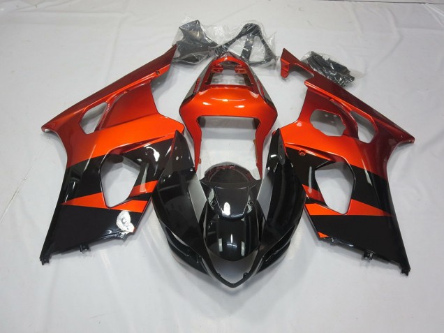 03-04 Naranja Quemado & Negro GSXR 1000 Carenados Moto 03-04 Naranja Quemado & Negro GSXR 1000 Carenados Moto