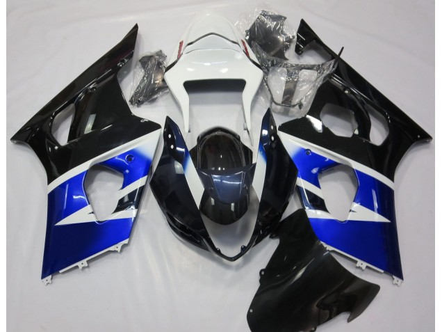 03-04 Negro Azul & Blanco GSXR 1000 Carenados Moto 03-04 Negro Azul & Blanco GSXR 1000 Carenados Moto