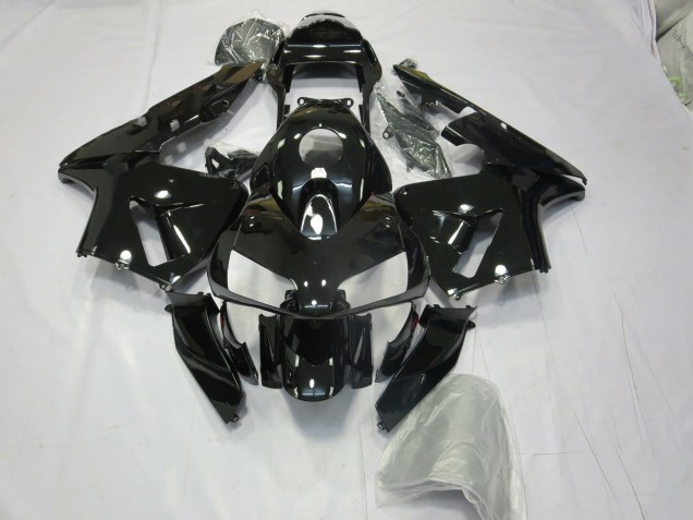 03-04 Negro Brillante CBR600RR Carenados Moto 03-04 Negro Brillante CBR600RR Carenados Moto