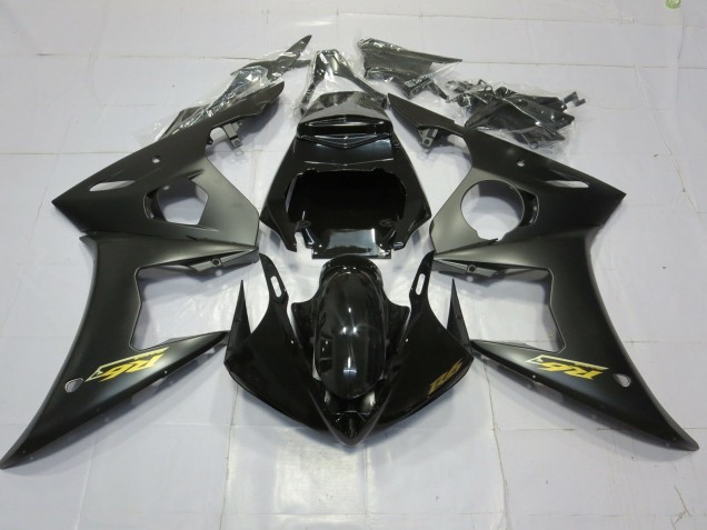 03-04 Oro Negro Mate R6 Carenados Moto
