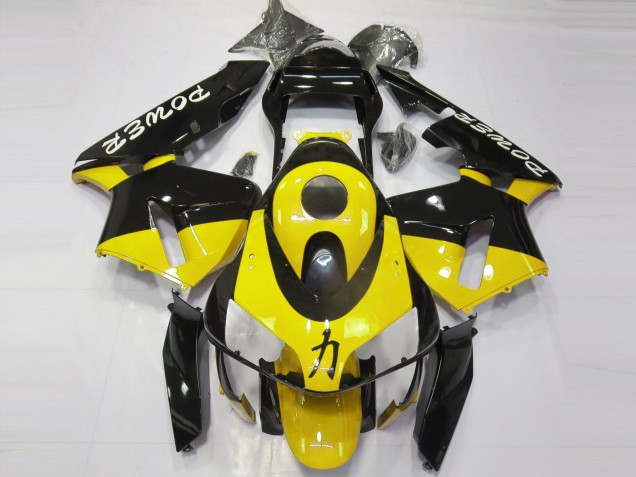 03-04 Poder Amarillo Brillante CBR600RR Carenados Moto 03-04 Poder Amarillo Brillante CBR600RR Carenados Moto