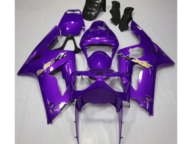 03-04 Púrpura Brillante ZX6R Carenados Moto 03-04 Púrpura Brillante ZX6R Carenados Moto