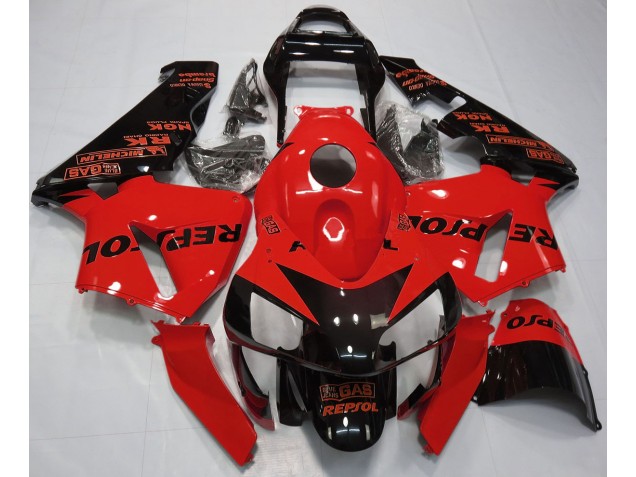 03-04 Rojo Brillo Repsol CBR600RR Carenados Moto 03-04 Rojo Brillo Repsol CBR600RR Carenados Moto