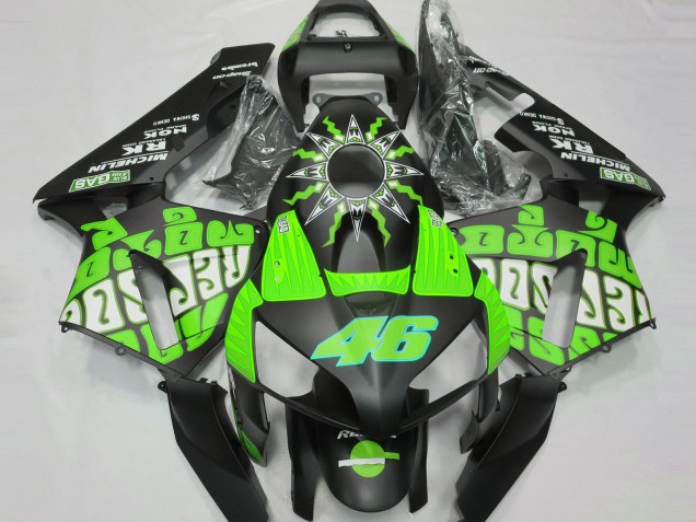03-04 Slime Verde Rossi Repsol CBR600RR Carenados Moto 03-04 Slime Verde Rossi Repsol CBR600RR Carenados Moto