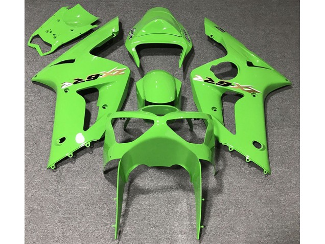 03-04 Verde Claro ZX6R Carenados Moto 03-04 Verde Claro ZX6R Carenados Moto
