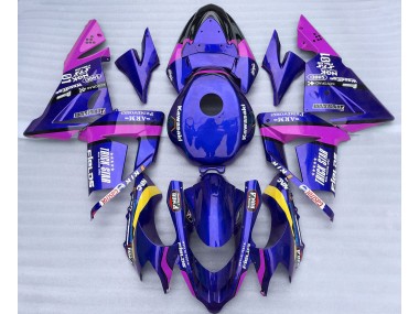 04-05 Azul & Rosa Trickstar ZX10R Carenados Moto