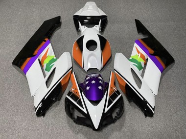 04-05 Bandera Naranja & Morada CBR1000RR Carenados Moto
