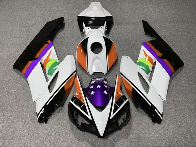 04-05 Bandera Naranja & Morada CBR1000RR Carenados Moto 04-05 Bandera Naranja & Morada CBR1000RR Carenados Moto