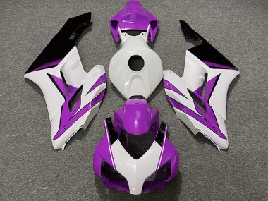 04-05 Blanco Morado & Negro Brillante CBR1000RR Carenados Moto