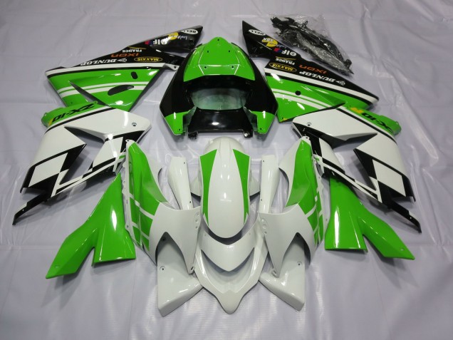 04-05 Blanco Verde ZX10R Carenados Moto
